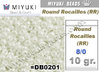 RR00420 - Miyuki - Rocalla - 8/0 - Opaque White Pearl (10 gramos)