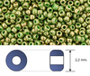 Toho - Rocalla - 11/0 - Gilded Marble Green (10 gramos)