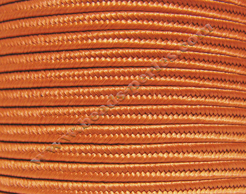 Textil - Soutache-Rayón - 3mm - Cadmium Orange (Naranja Cadmio) (100 metros)