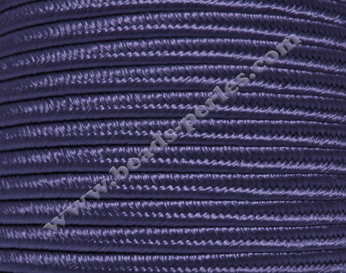 Textil - Soutache-Rayón - 3mm - Cobalt (Cobalto) (100 metros)