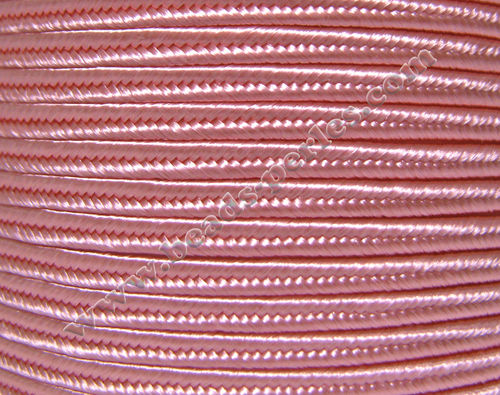 Textil - Soutache-Rayón - 3mm - Light Pink (Rosa Claro) (100 metros)