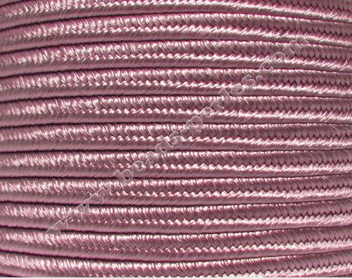 Textil - Soutache-Rayón - 3mm - Pale Rose (Rosa Palo) (100 metros)