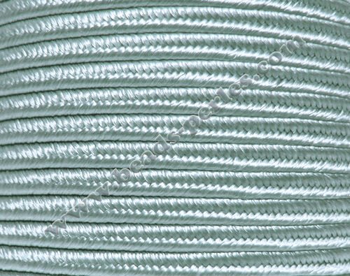 Textil - Soutache-Rayón - 3mm - Light Teal (Azul Verdoso Claro) (100 metros)