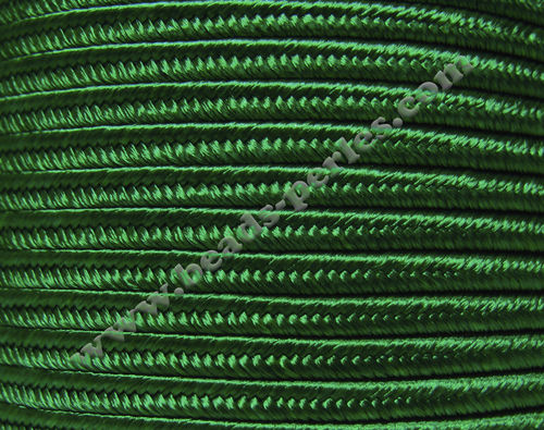 Textil - Soutache-Rayón - 3mm - Malachite Green (Verde Malaquita) (100 metros)