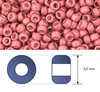 Toho - Rocalla - 8/0 - Permanent Finish - Matte Galvanized Pink Lilac (10 gramos)