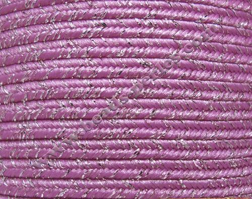 Textil - Soutache METALLICUM - 3mm - Argentum Honeysuckle (Madreselva Argentum) (100 metros)