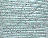 Textil - Soutache METALLICUM - 3mm - Argentum Limpet Shell (100 metros)