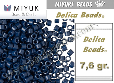 DB2143 - Miyuki - Delica - 11/0 - DURACOAT Opaque Navy Blue (bolsa de 7,6 gr.)