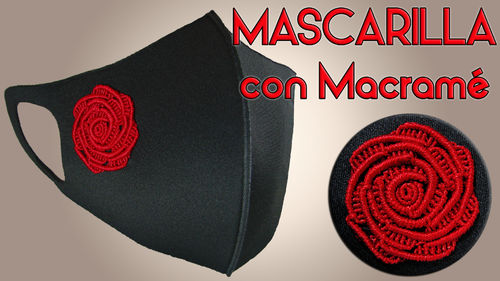 Kit YouTube - Mascarilla con Macramé - Color 01