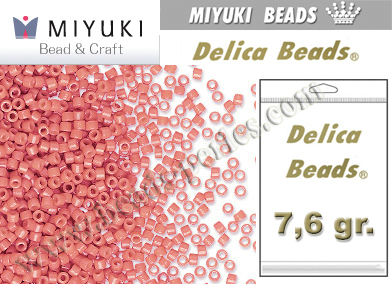 DB2113 - Miyuki - Delica - 11/0 - DURACOAT Opaque Lychee (bolsa de 7,6 gr.)