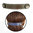 Salva-orejas - 125x20mm - Polipiel (cuero sintético) - Color Marrón oscuro (1 Uds.)