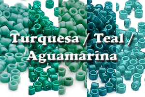 Turquesa / Teal / Aguamarina